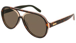 GG0270S multicolor tortoise and brown