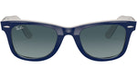 Original Wayfarer Bicolor 0RB2140 blue on white
