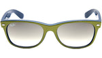 New Wayfarer RB2132 791/32 Green Blue