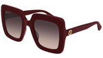 GG0328S shiny burgundy and brown