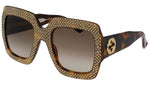 GG0048S gold tortoise and shaded brown