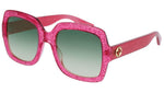 GG0036S glitter fuchsia and shaded green