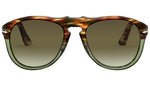 PO0649 brown tortoise and opal green brown