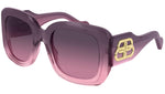 BB0069S 005 shiny gradient dark purple and pink