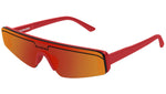 BB0003S 004 shiny solid red