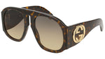 GG0152S dark tortoise and brown