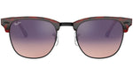 Clubmaster RB3016 12753B transparent red on havana