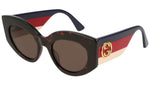 GG0275S dark tortoise and brown