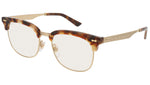 GG0051S gold tortoise and clear
