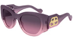 BB0070S 002 shiny gradient dark purple and pink