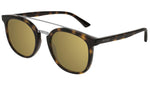 GG0403S ruthenium tortoise and brown + flash gun metal