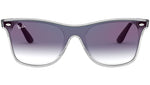 Blaze Wayfarer RB4440N matte trasparent blue
