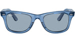 Wayfarer RB2140 658756 transparent blue
