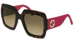 GG0102S dark tortoise and brown