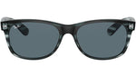 New Wayfarer RB2132 6432R5 striped blue havana