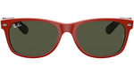 New Wayfarer Color Mix RB2132 rubber red on black