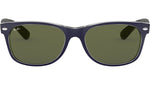 New Wayfarer Bicolor RB2132 blue on military green