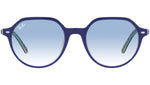 Thalia RB2195 13193F blue on vichy blue/white