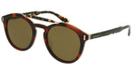 GG0124S beige tortoise and green