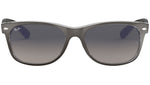 New Wayfarer Color Mix RB2132 gunmetal on transparent