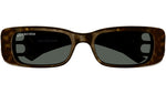 Dynasty Rectangle BB0096S 002 dark havana