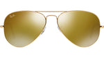 Aviator Mirror RB3025 W3276 Gold Green