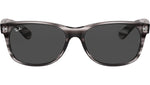 New Wayfarer RB2132 6430B1 striped grey havana