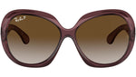 Jackie Ohh II RB4098 6593T5 transparent dark brown