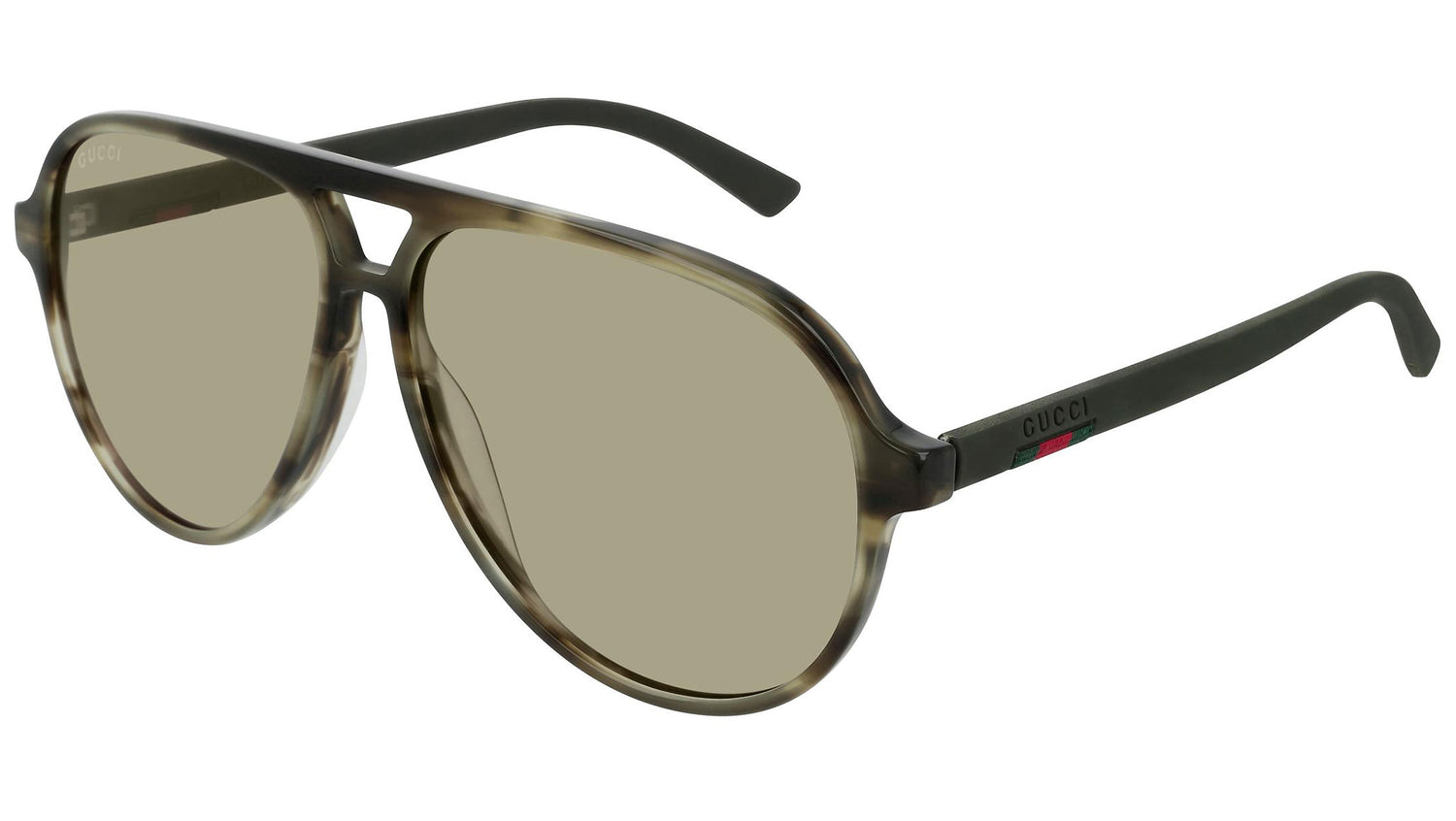 GG0423S green tortoise and olive green