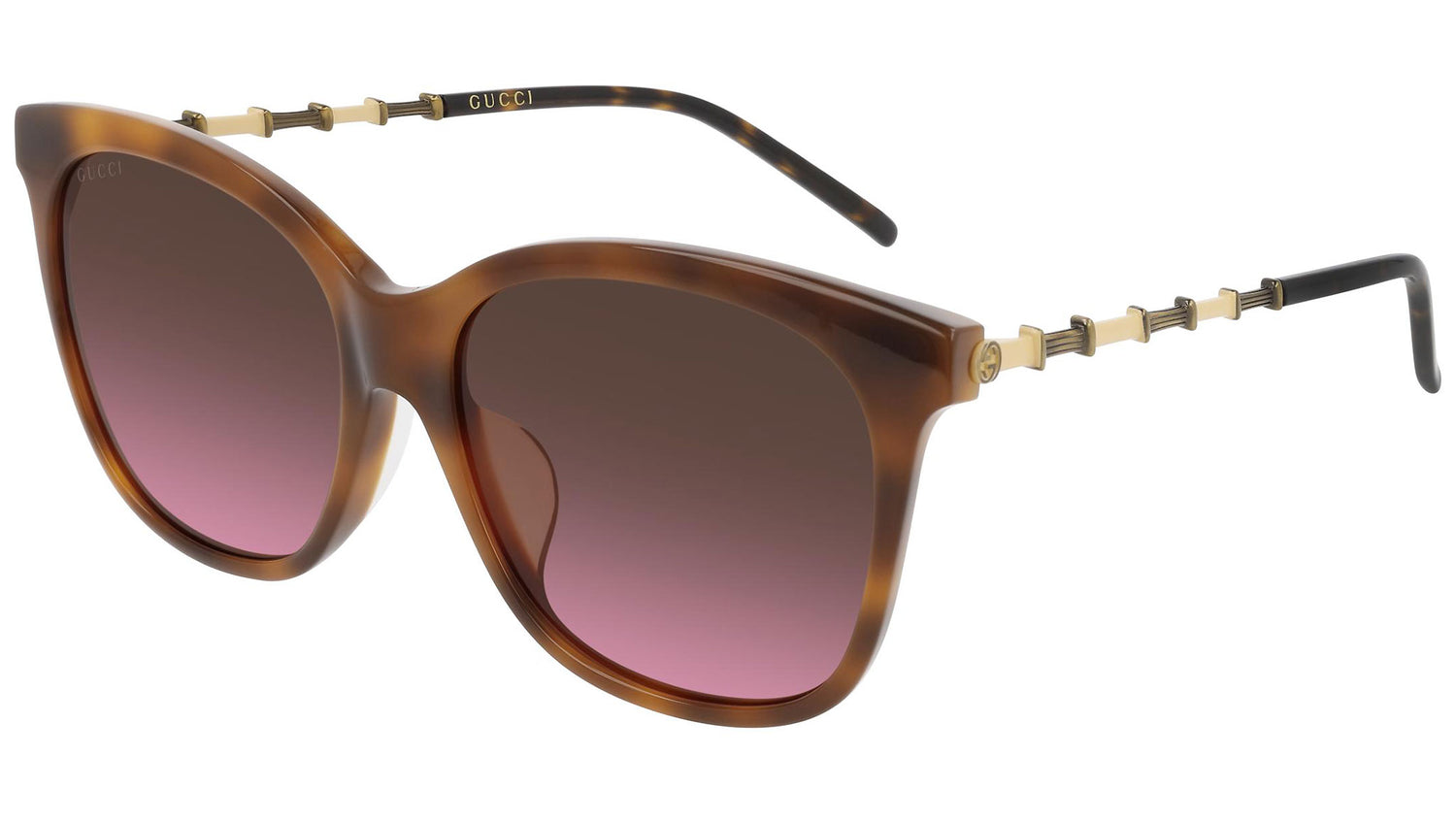 GG0655SA light tortoise and brown/nude