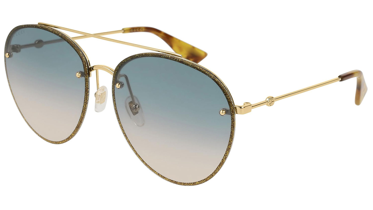 GG0351S shiny gold and blue