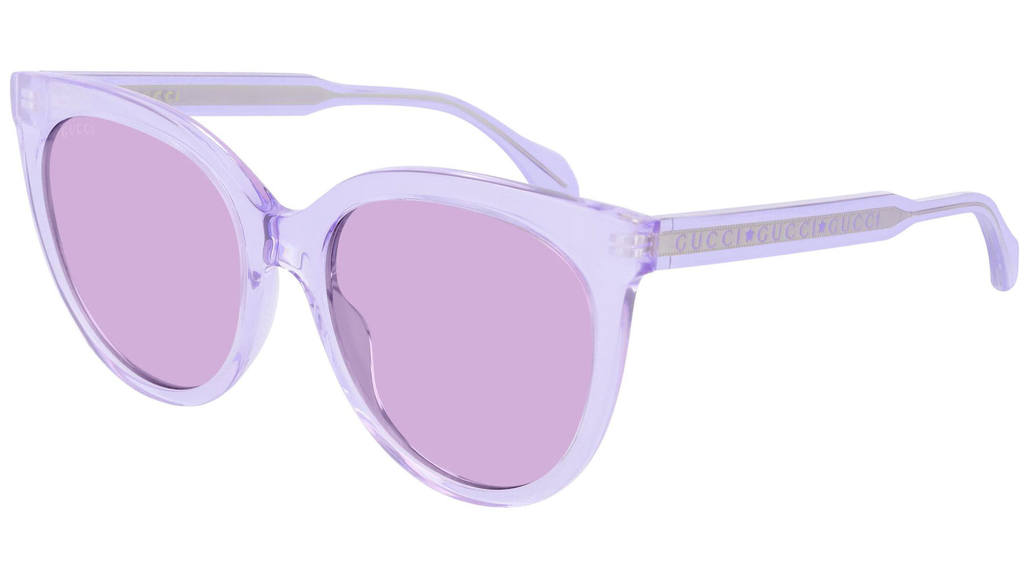 GG0565S transparent violet and violet