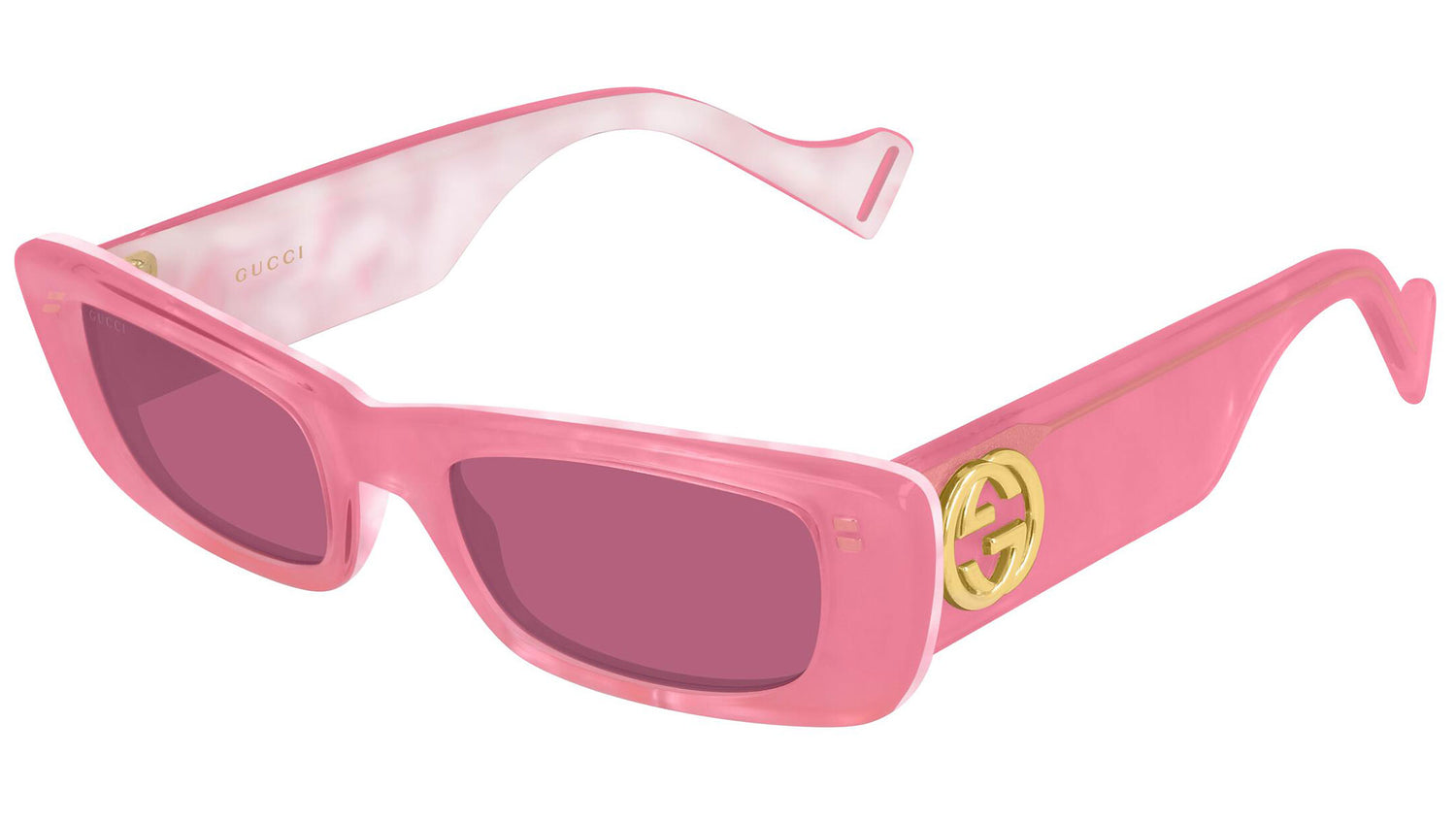 GG0516S white pink and burgundy