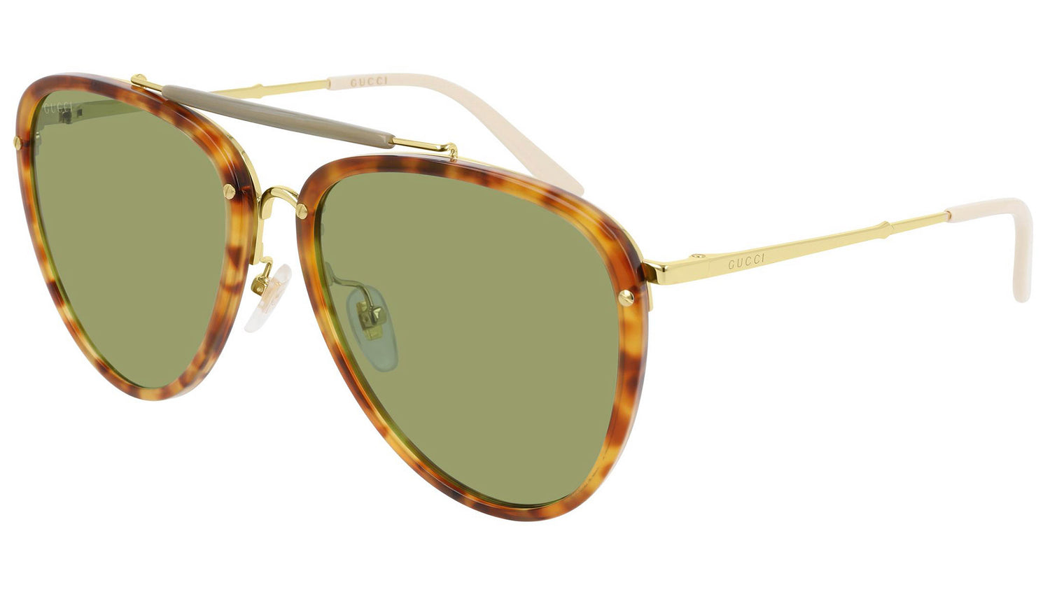 GG0672S shiny tortoise and green