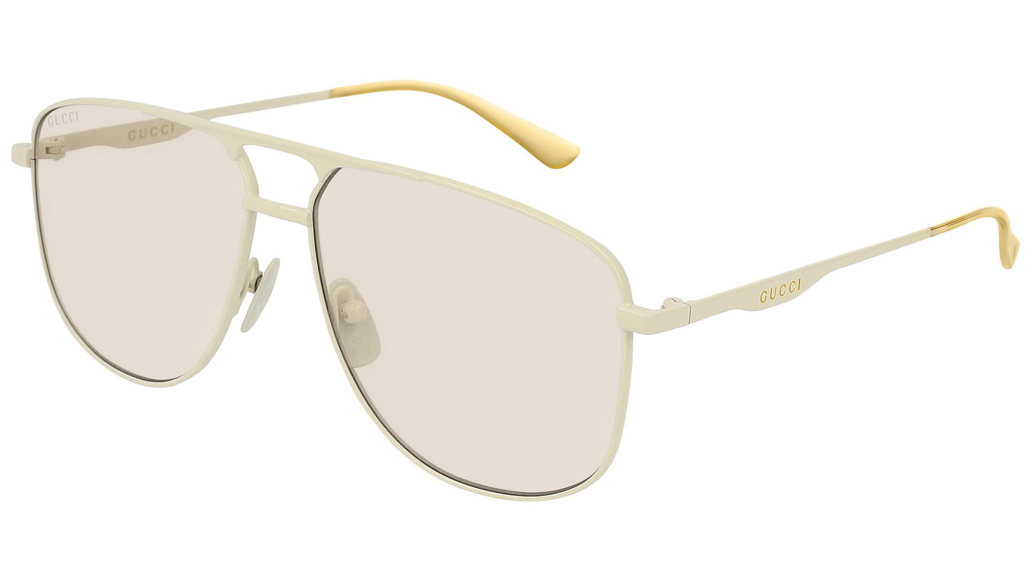 GG0336S shiny ivory and beige