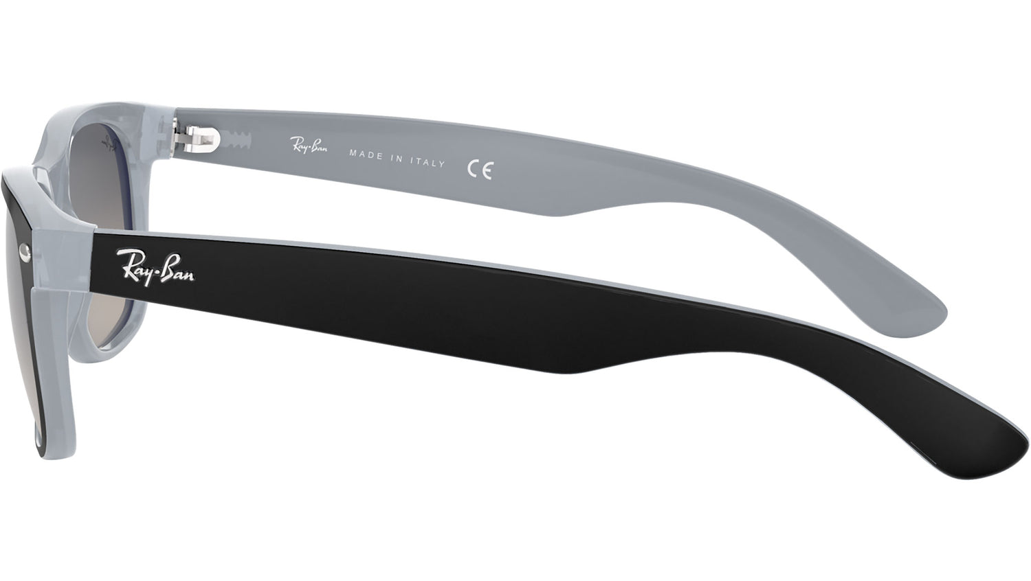 New Wayfarer Color Mix RB2132 matte black on ice