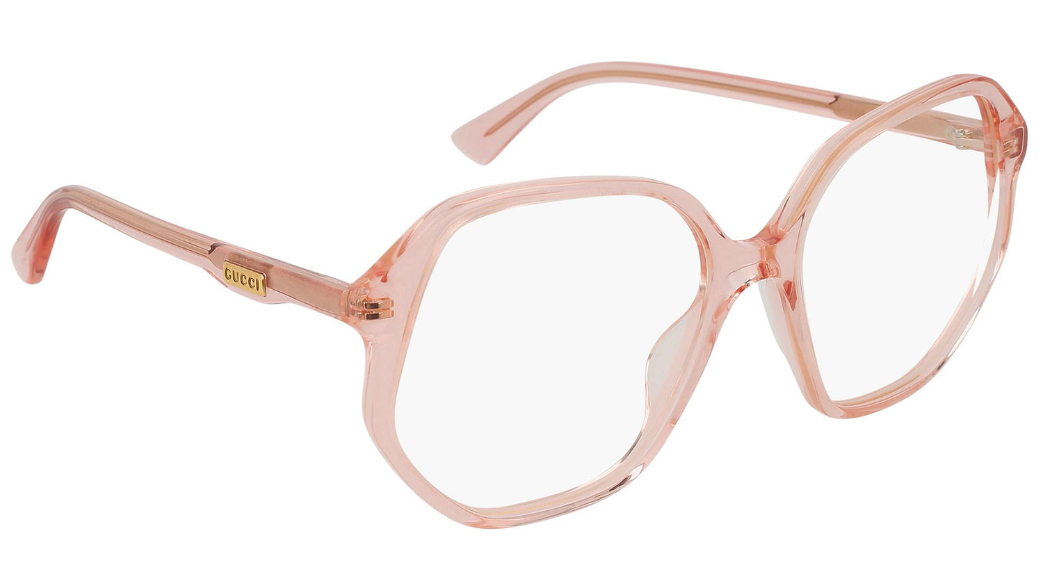 GG0258S transparent orange and clear