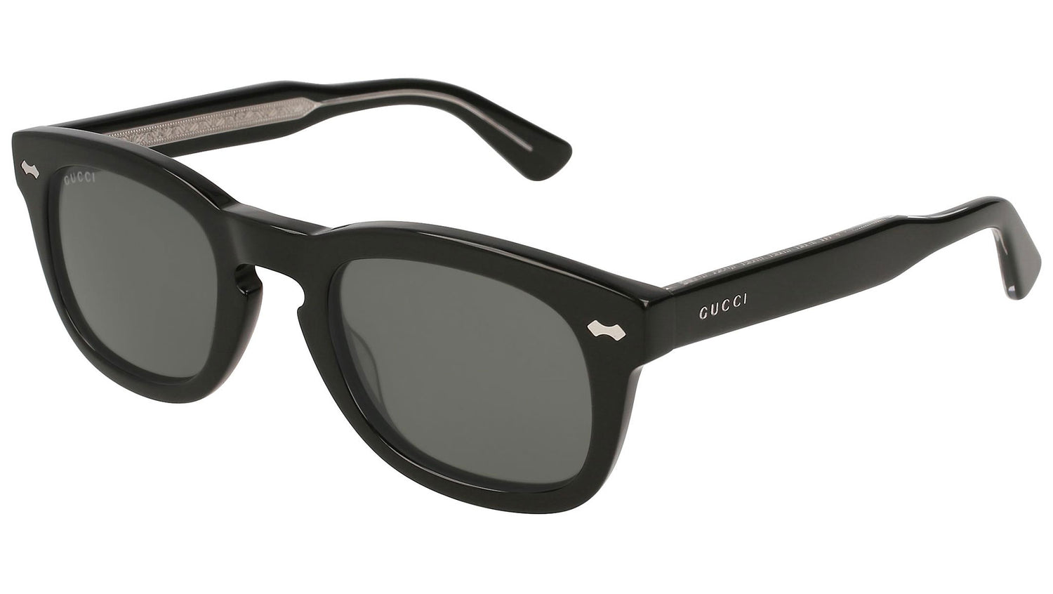 GG0182S shiny black and grey