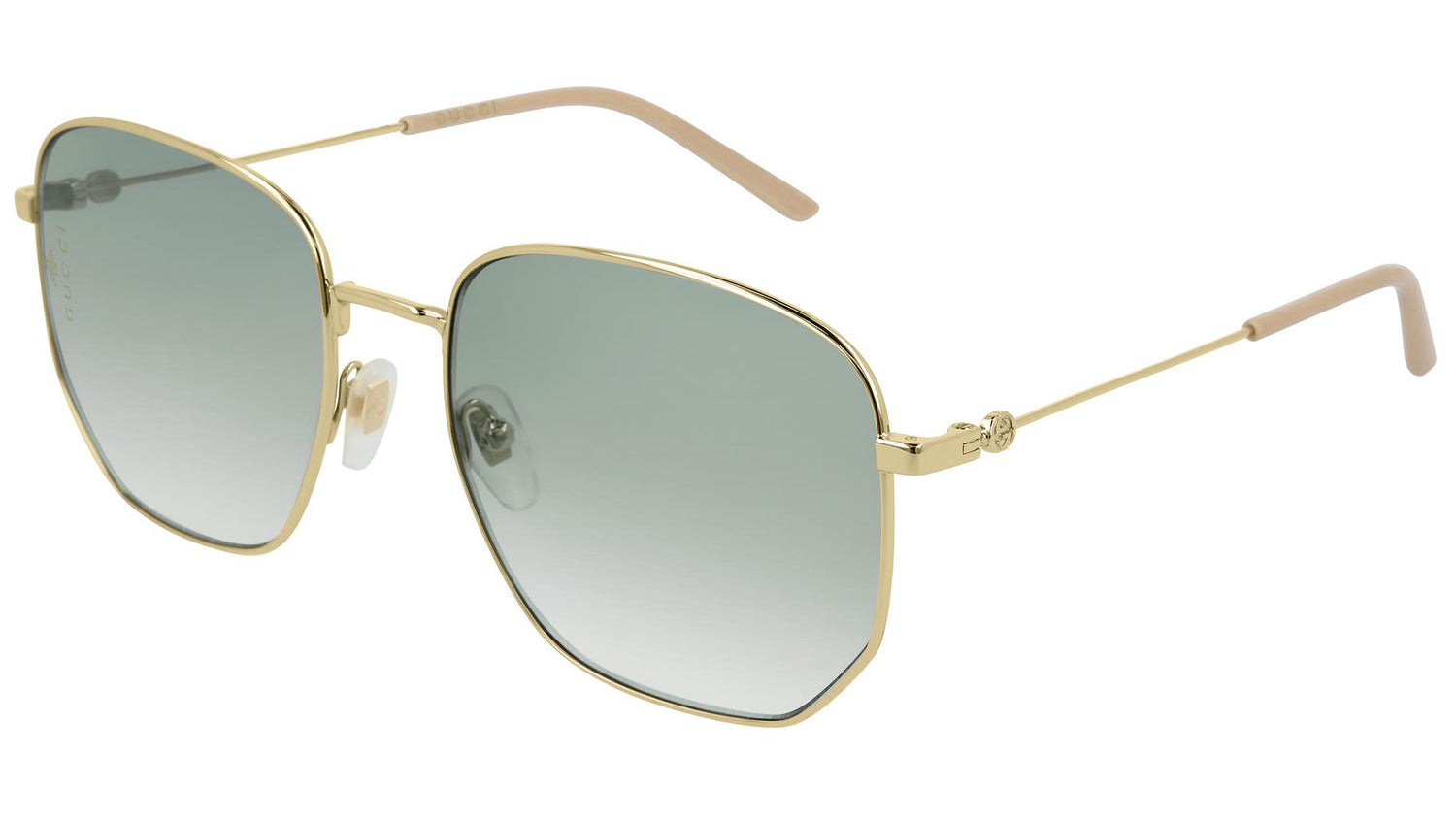 GG0396S shiny gold and vintage green