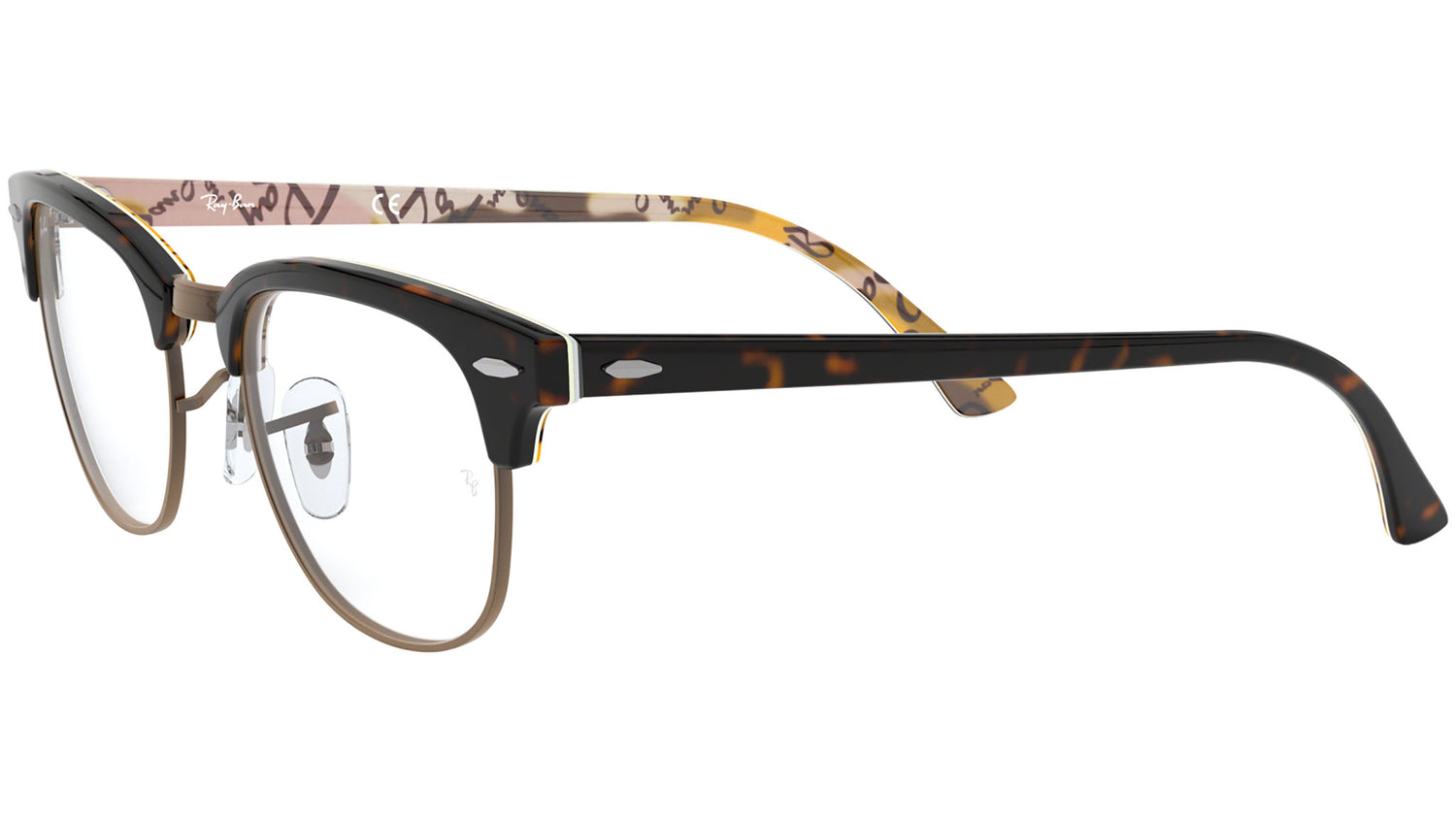 Clubmaster RB5154 havana on tex camuflage