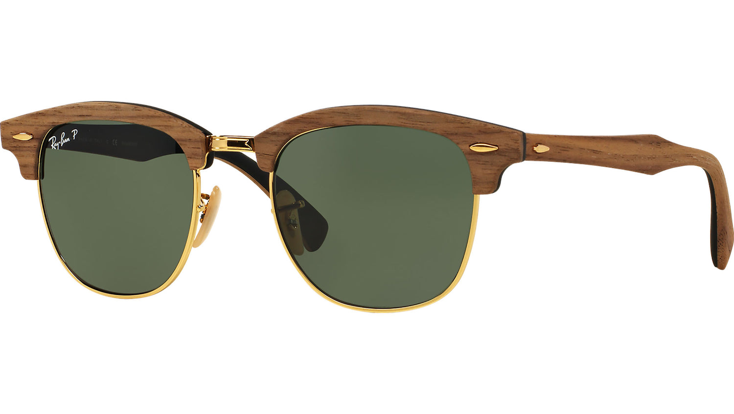Clubmaster Wood RB3016M 118158 Black