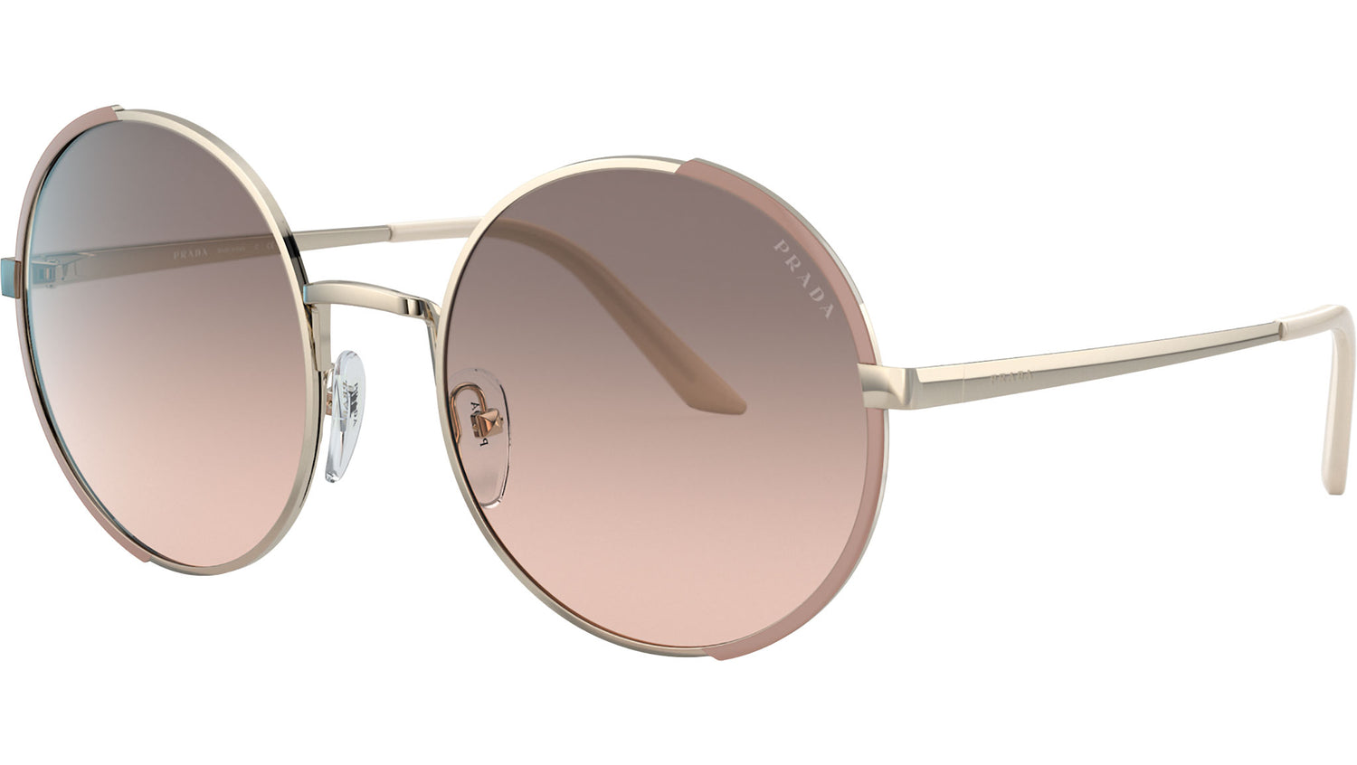 PR 59XS 07B4K0 pale gold and matte pink