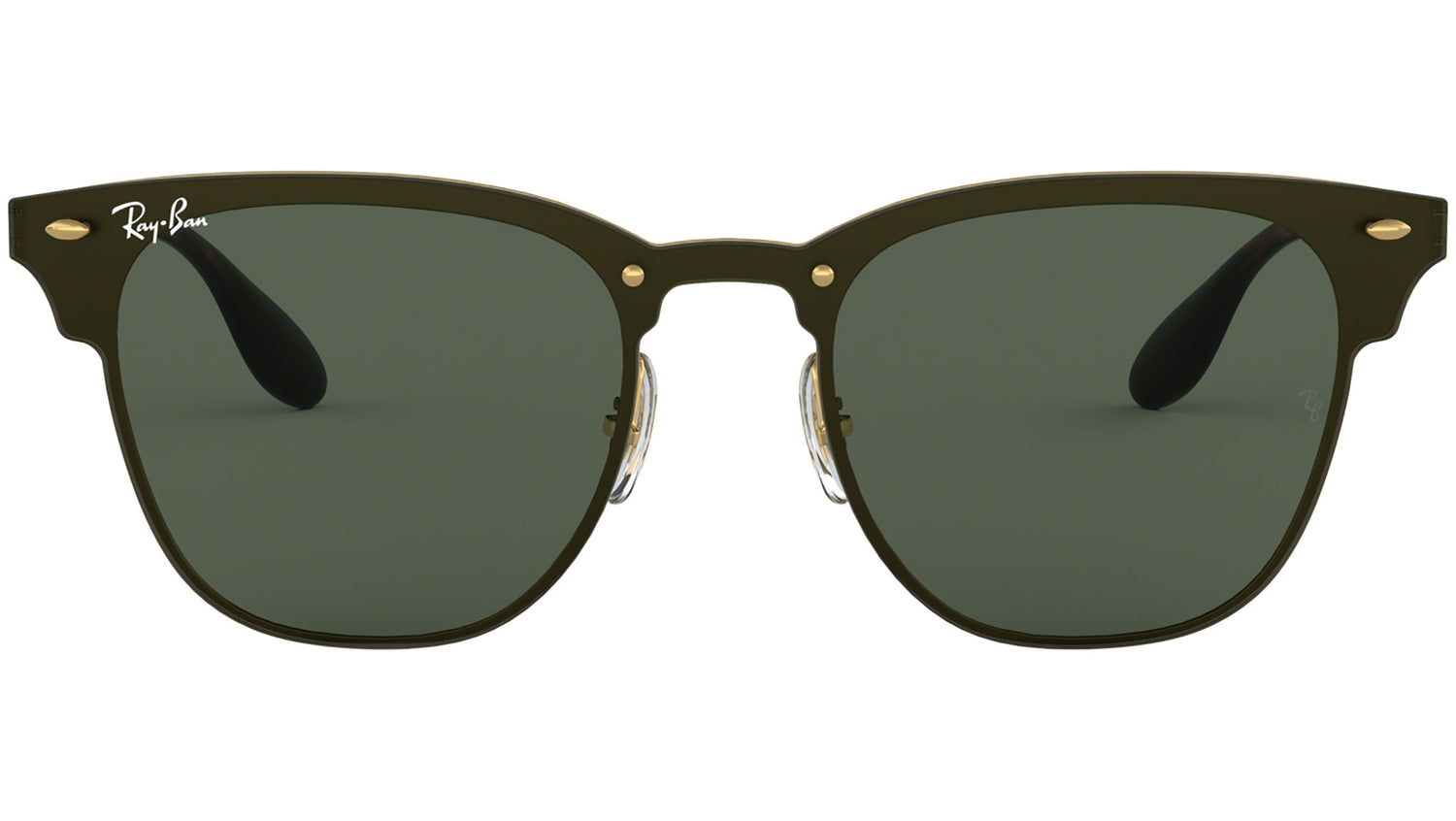 Blaze Clubmaster RB3576N black polished gold