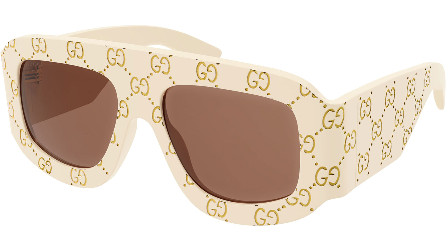 GG0983S 001 Solid Ivory Orange