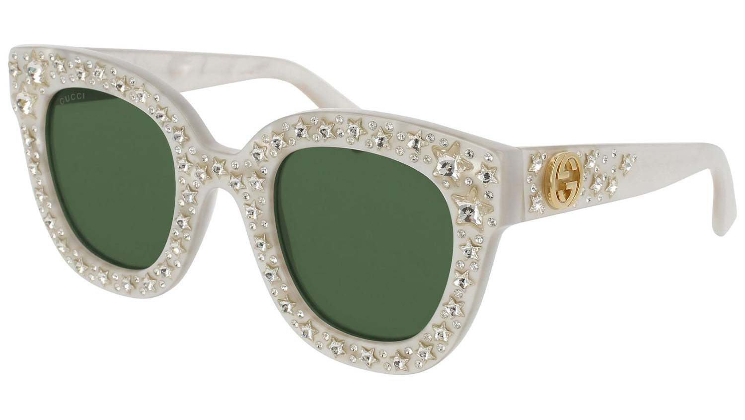 GG0116S shiny white and green