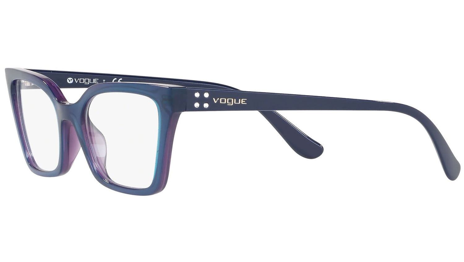 VO5275B 2633 transparent blue and light violet