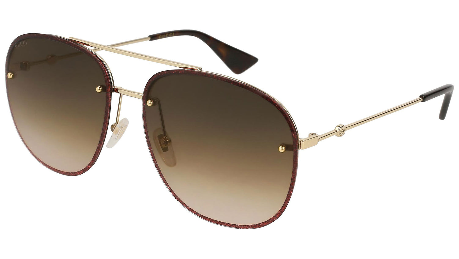 GG0227S shiny gold and brown