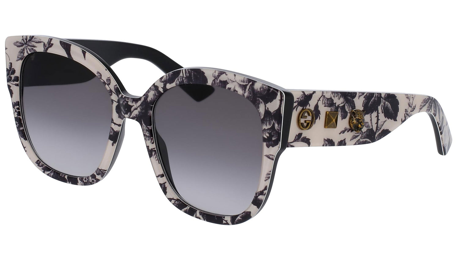 GG0059S black multicolor and shaded grey