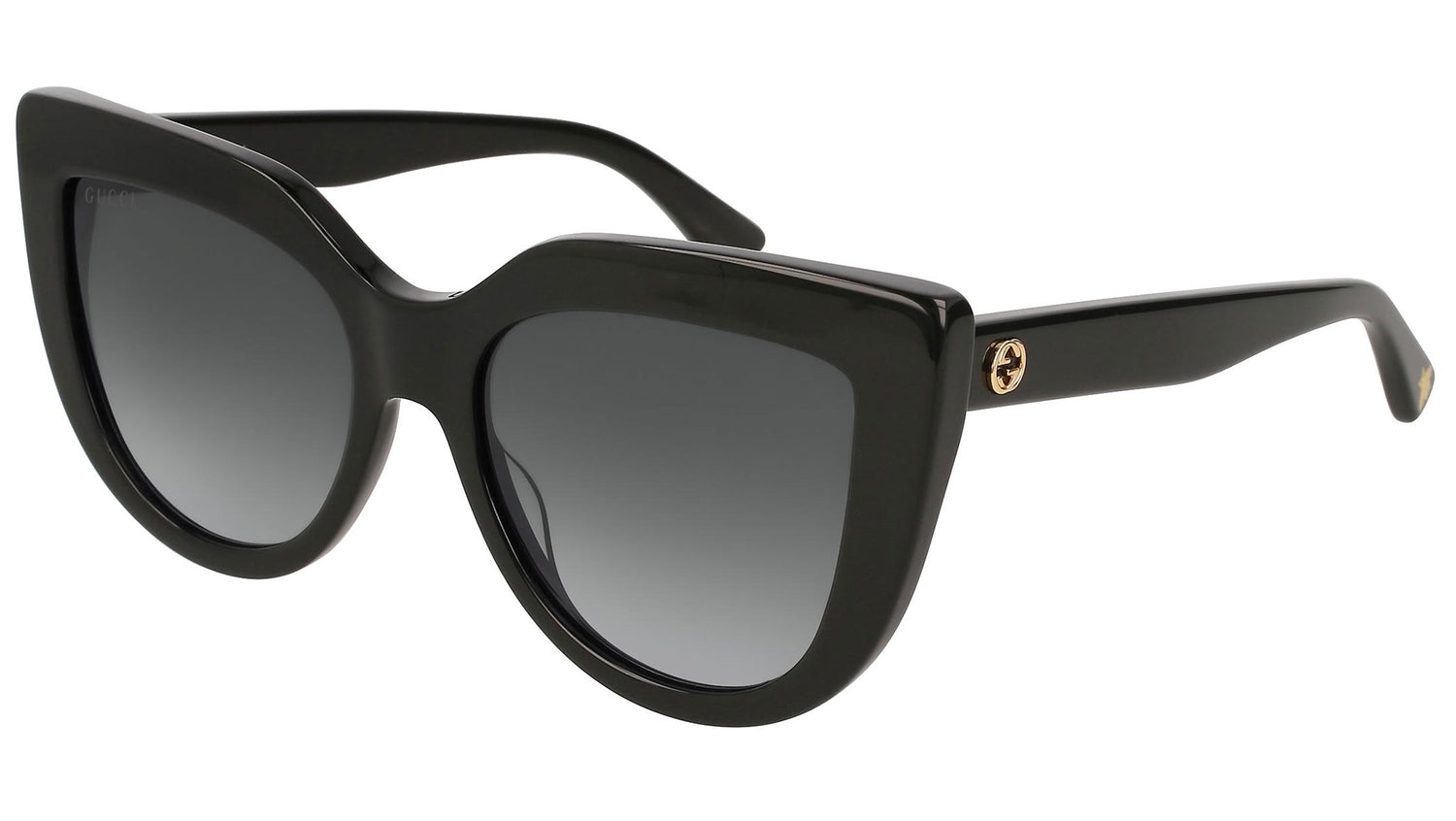 GG0164S shiny black and grey