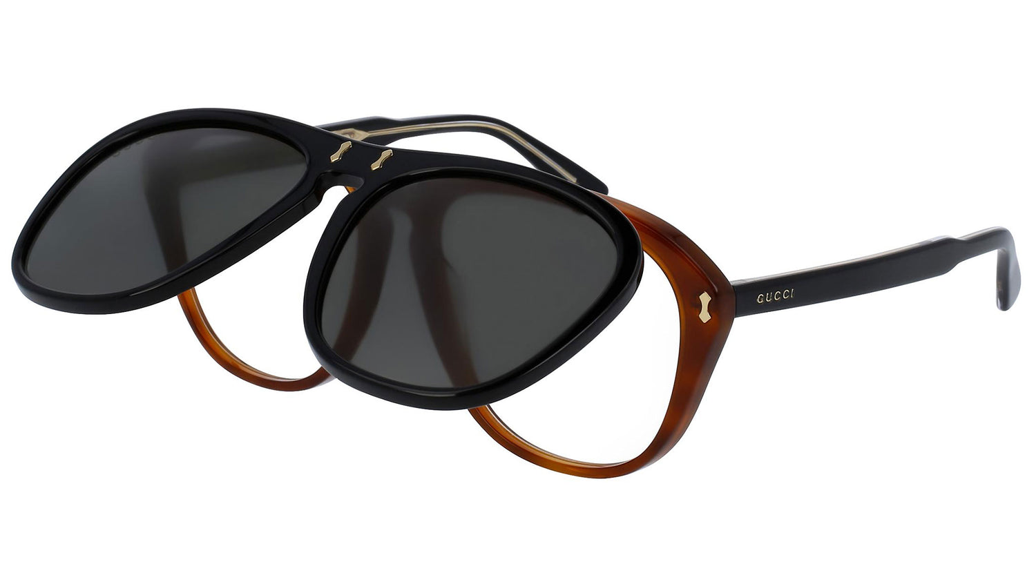 GG0087S tortoise black and grey